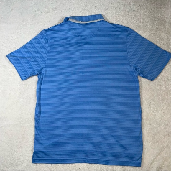 Bobby Jones eFX Performance Cotton Frame Stripe Short Sleeve Polo Shirt Size L - Picture 5 of 12